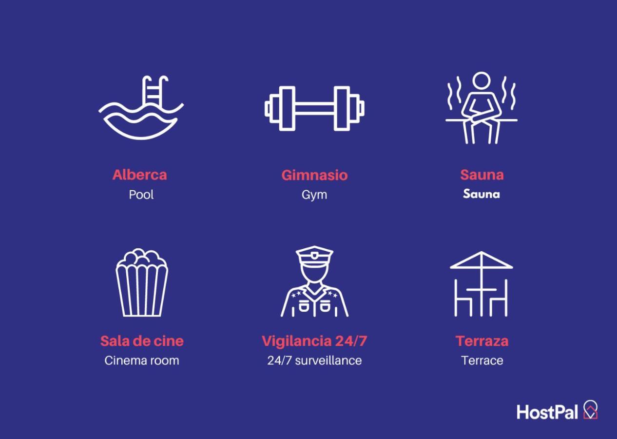 Centric Alure Apartments Мексико Сити Екстериор снимка