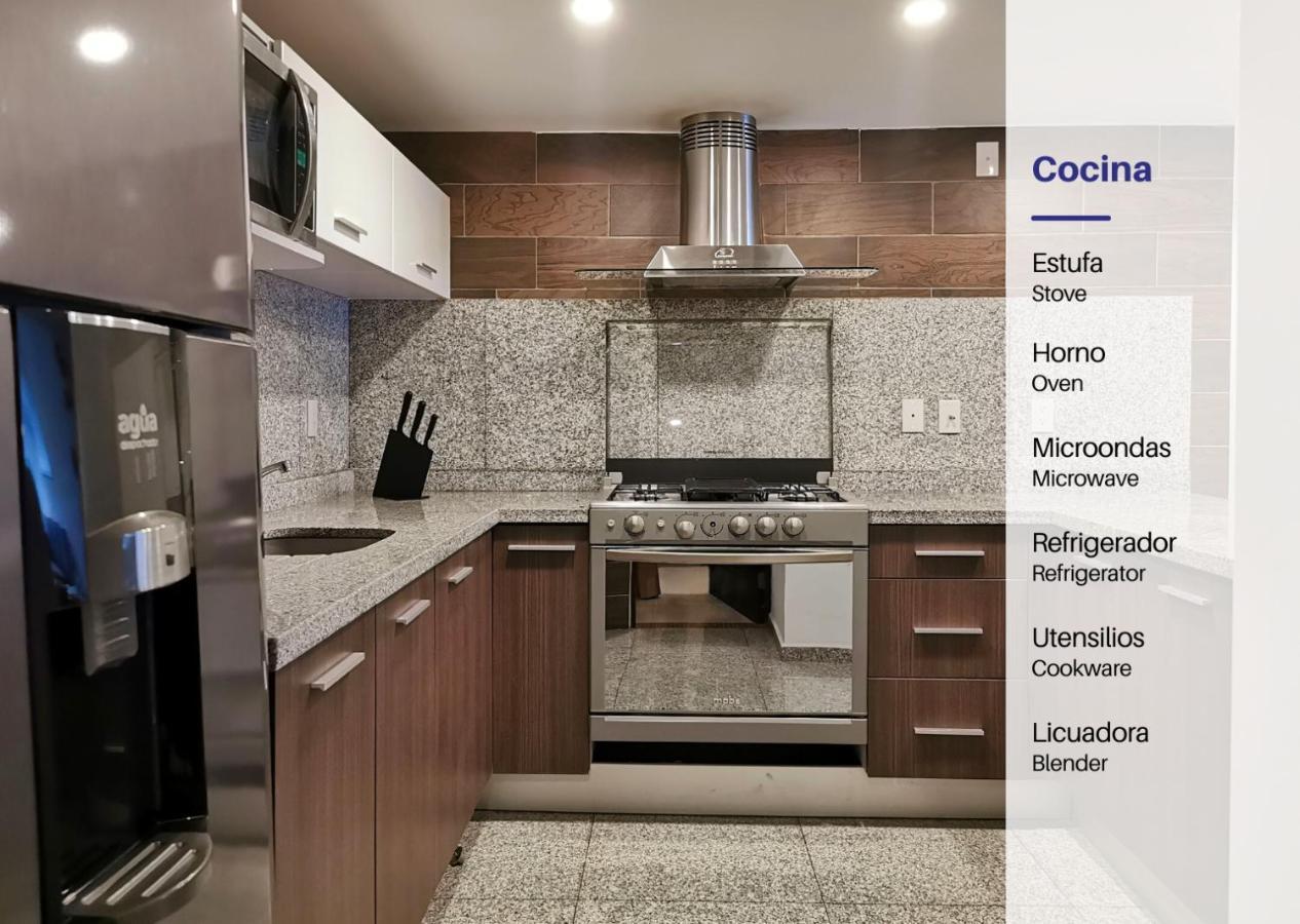 Centric Alure Apartments Мексико Сити Екстериор снимка